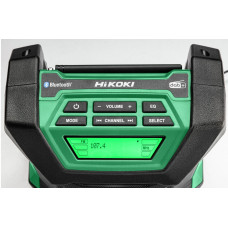 KOKI UR18DA W4Z RADIO DAB BLUETOOTH 14,4/18V (ZONDER ACCU EN LADER) KOKI UR18DA W4Z RADIO DAB BLUETOOTH 14,4/18V (ZONDER ACCU EN LADER)
