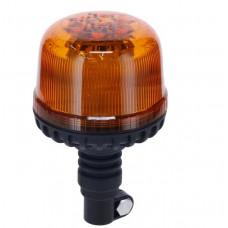 ZWAAILAMP LED, 20W, 12-24V, AMBER, FLEXIBELE OPSTEEKBEVESTIGING, Ø 126X201MM ZWAAILAMP LED, 20W, 12-24V, AMBER, FLEXIBELE OPSTEEKBEVESTIGING, Ø 126X201MM