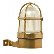 PROF BULLEYE SCONCE 40W E27 GLAS + MESSING KORF IP64