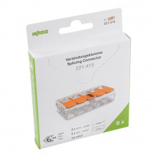 WAGO 5V VERBINDINGSKLEM T/M 4MM² 8 STUKS IN BLISTER WAGO 5V VERBINDINGSKLEM T/M 4MM² 8 STUKS IN BLISTER