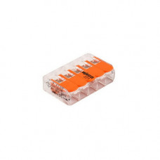 WAGO 5V VERBINDINGSKLEM T/M 4MM² SOEPEL EN MASSIEF WAGO 5V VERBINDINGSKLEM T/M 4MM² SOEPEL EN MASSIEF