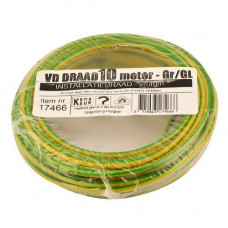 VD-DRAAD 2,5 MM² GEEL/GROEN 10 METER