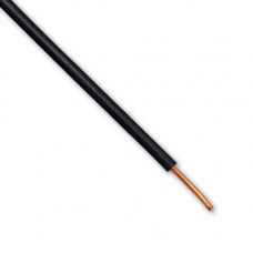 VD-DRAAD 1,5 MM² ZWART 5 METER