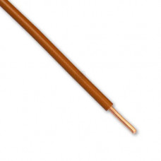 VD DRAAD 1.5MM² BRUIN PER METER