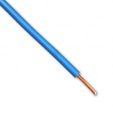 VD DRAAD 1.5MM² BLAUW PER METER