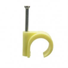 UNIVERSEEL SPIJKERCLIP 16-19MM CREME