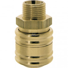 SNELKOPPELING, ORION PROFIEL, DN5.5, 1/2" BUITENDRAAD, BSPP, MESSING, LUDECKE SNELKOPPELING, ORION PROFIEL, DN5.5, 1/2" BUITENDRAAD, BSPP, MESSING, LUDECKE