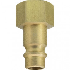 INSTEEKNIPPEL, EURO DN 7.2, 3/8" BSP, BINNENDRAAD, MESSING, LUDECKE INSTEEKNIPPEL, EURO DN 7.2, 3/8" BSP, BINNENDRAAD, MESSING, LUDECKE