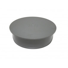 WAVIN LIJMDOP / KAP SPIE-EIND, PVC, 34MM LENGTE, 110MM (LIJMMOF), GRIJS WAVIN LIJMDOP / KAP SPIE-EIND, PVC, 34MM LENGTE, 110MM (LIJMMOF), GRIJS