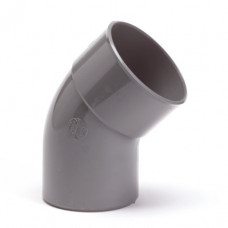 PIPELIFE BOCHT 45°, PVC, INW X UITW LIJM, GRIJS, KOMO, 75 MM PIPELIFE BOCHT 45°, PVC, INW X UITW LIJM, GRIJS, KOMO, 75 MM