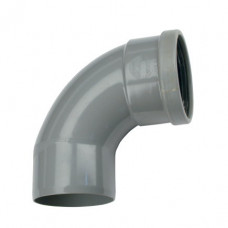 WAVIN WAFIX BOCHT 88°, PVC, MANCHET X SPIE, SN4, 125 MM WAVIN WAFIX BOCHT 88°, PVC, MANCHET X SPIE, SN4, 125 MM