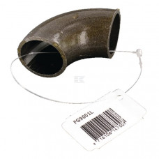LASBOCHT 90&deg; ZWART 1"