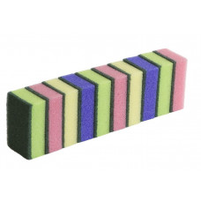 SCHUURSPONS GEKLEURD á 10 STUKS -MM- SCHUURSPONS GEKLEURD á 10 STUKS -MM-