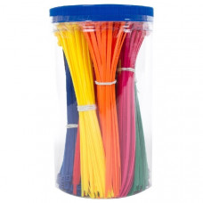 KABELBINDER -MM- ASSORTIMENT 9 KLEUREN X50 STUKS KABELBINDER -MM- ASSORTIMENT 9 KLEUREN X50 STUKS