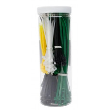 BUNDELBANDJES ASSORTIMENT IN KOKER 300 STUKS BUNDELBANDJES ASSORTIMENT IN KOKER 300 STUKS