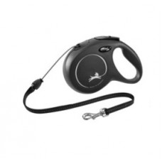 FLEXI ROLLIJN NEW CLASSIC KOORD ZWART M/8 METER TOT 20KG FLEXI ROLLIJN NEW CLASSIC KOORD ZWART M/8 METER TOT 20KG