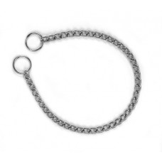 HALSKETTING / SLIPKETTING HOND ENKEL 4 MM, 60 CM VERCHROOMD HALSKETTING / SLIPKETTING HOND ENKEL 4 MM, 60 CM VERCHROOMD