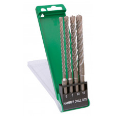 BOOR SDS-PLUS VOL HARD METAAL KOP CASSETTE 6/8/10/12 X 165MM