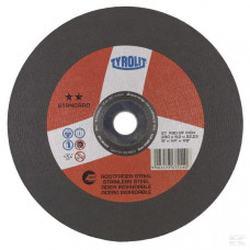 TYROLIT AFBRAAMSCHIJF, STAAL EN RVS 115X6X22.23MM,