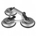 ZUIGNAP TRIPPLE 150 KG ALU VOOR GLAS EN TEGELS
