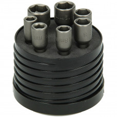 7-DELIGE SET DOPSLEUTELS MAGNETISCH