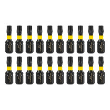 IMPACT BIT TX25 X 25 MM, 20 ST. S2 STAAL, FULL FIT KOP, SPECIAAL ONTWORPEN VOOR DE ZWAARSTE OMSTANDIGHEDEN, SPECIAAL VOOR IN SLAG MACHINES IMPACT BIT TX25 X 25 MM, 20 ST. S2 STAAL, FULL FIT KOP, SPECIAAL ONTWORPEN VOOR DE ZWAARSTE OMSTANDIGHEDEN, SPECIAAL VOOR IN SLAG MACHINES