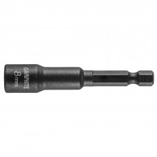 IMPACT DOP/BIT 8MM MET MAGNEET S2 STAAL, FULL FIT KOP, SPECIAAL ONTWORPEN VOOR DE ZWAARSTE OMSTANDIGHEDEN, SPECIAAL VOOR IN SLAG MACHINES