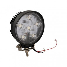 TRAILERGEAR WERKLAMP 6 LEDS, 18 WATT 12-24 VOLT. TRAILERGEAR WERKLAMP 6 LEDS, 18 WATT 12-24 VOLT.
