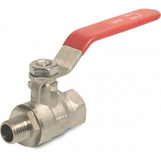 PROFEC KOGELKRAAN MESSING VERNIKKELD 3/4" BINNENDRAAD X BUITENDRAAD 25BAR TYPE 104 VA PROFEC KOGELKRAAN MESSING VERNIKKELD 3/4" BINNENDRAAD X BUITENDRAAD 25BAR TYPE 104 VA