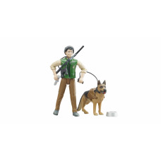 BOSWACHTER MET HOND EN ACCESSOIRES BOSWACHTER MET HOND EN ACCESSOIRES