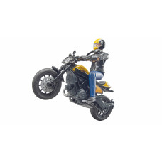 SCRAMBLER DUCATI MET BESTUURDER SCRAMBLER DUCATI MET BESTUURDER