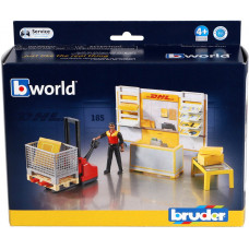 DHL-WINKEL MET HANDPALLETTRUCK, BWORLD DHL-WINKEL MET HANDPALLETTRUCK, BWORLD