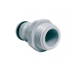 KRAANNIPPEL 1/2INCH MET UITWENDIGE DRAAD (PVC) OP BLISTER
