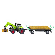 CLAAS MET BALENTANG EN -TRANSPORTER 1:50