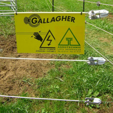 GALLAGHER GEISOLEERDE EINDSPANNER MET BEVESTIGINGSKABEL (2 STUKS)