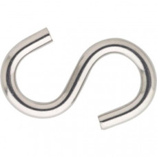 S-HAAK, VERZINKT, 5MM (2 STUKS)