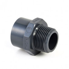 VDL DRAADEIND, PVC-U, INW. LIJM X BU.DR., 32/40 MM X ½" VDL DRAADEIND, PVC-U, INW. LIJM X BU.DR., 32/40 MM X ½"