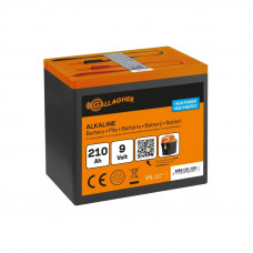 POWERPACK ALKALINE BATTERIJ 9V/210AH - 190X125X160MM POWERPACK ALKALINE BATTERIJ 9V/210AH - 190X125X160MM
