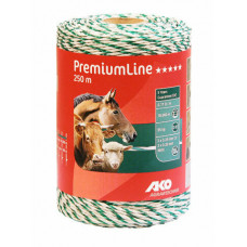 AKO PREMIUMLINE SCHRIKDRAAD WIT/GROEN 3RVS/3KOPER, 250M AKO PREMIUMLINE SCHRIKDRAAD WIT/GROEN 3RVS/3KOPER, 250M