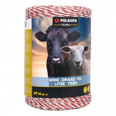 PULSARA SCHRIKDRAAD PRO PLUS 1000 M, WIT PULSARA SCHRIKDRAAD PRO PLUS 1000 M, WIT