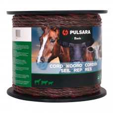 PULSARA SCHRIKKOORD BASIC 5 MM, 200 M, TERRA PULSARA SCHRIKKOORD BASIC 5 MM, 200 M, TERRA