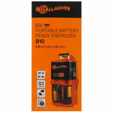 GALLAGHER B10 BATTERIJ SCHRIKDRAADAPPARAAT (0,1J - 9V/12V) GALLAGHER B10 BATTERIJ SCHRIKDRAADAPPARAAT (0,1J - 9V/12V)