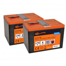 CALLAGHER DUOPACK ALKALINE BATTERIJ 2X 9V/175AH - 190X125X160MM CALLAGHER DUOPACK ALKALINE BATTERIJ 2X 9V/175AH - 190X125X160MM
