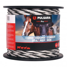 PULSARA SCHRIKKOORD PRO 4 MM, 200 M, WIT PULSARA SCHRIKKOORD PRO 4 MM, 200 M, WIT