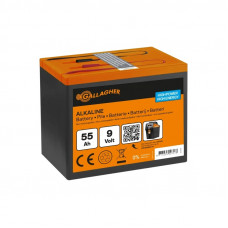 CALLAGHER POWERPACK ALKALINE BATTERIJ 9V/55AH - 160X110X115MM CALLAGHER POWERPACK ALKALINE BATTERIJ 9V/55AH - 160X110X115MM