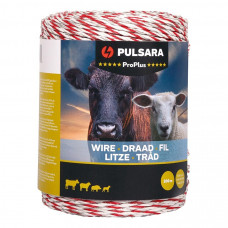 PULSARA SCHRIKDRAAD PRO PLUS 200 M, WIT PULSARA SCHRIKDRAAD PRO PLUS 200 M, WIT