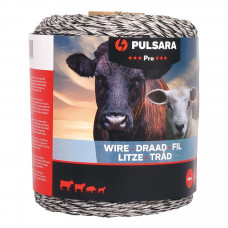 PULSARA SCHRIKDRAAD PRO 400 M, WIT PULSARA SCHRIKDRAAD PRO 400 M, WIT