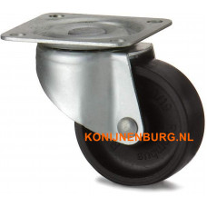 ZWENKWIEL Ø32X18MM, LAST 25KG, GLIJDLAGER, BOUWHOOGTE 49MM