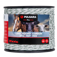 PULSARA SCHRIKKOORD PRO 6 MM, 500 M, WIT PULSARA SCHRIKKOORD PRO 6 MM, 500 M, WIT