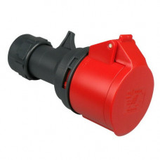 CEE CONTRASTEKKER 16A 5-POLIG ROOD CEE CONTRASTEKKER 16A 5-POLIG ROOD